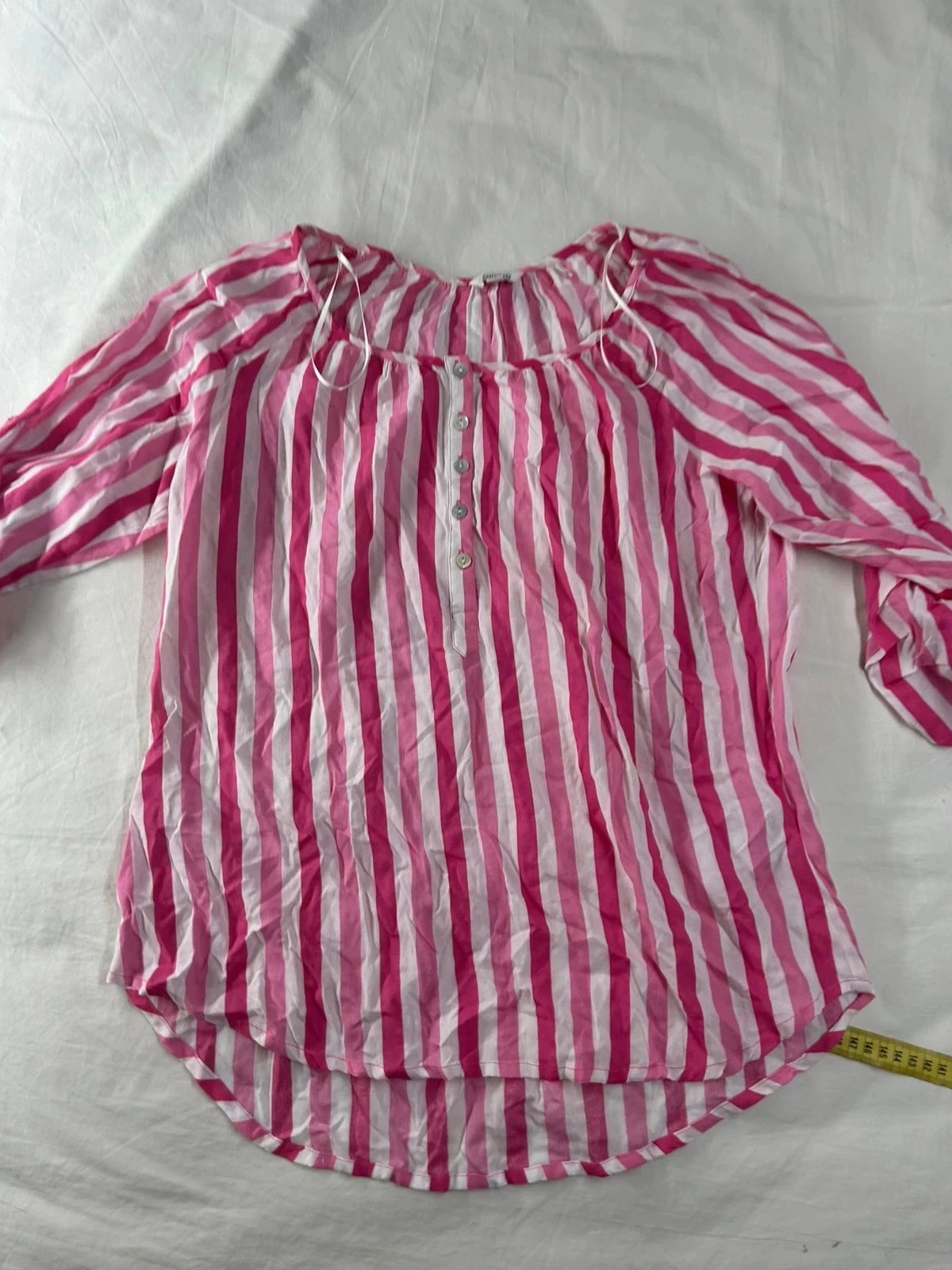 Zamba striped long sleeve blouse – photo 2